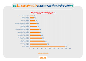 نمایی از آثار قیمت‌گذاری دستوری بر شرکت‌های توزیع برق