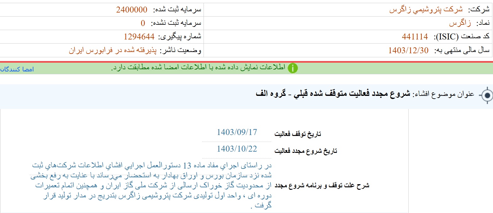 مهمترین اخبار کدال در ۲۲ دی ۱۴۰۳